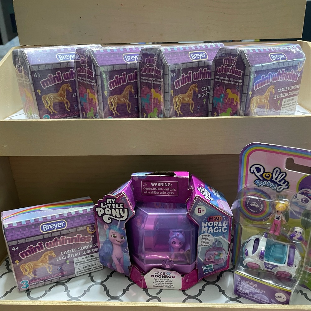 My little pony, Breyer Mini Whinnies, Polly Pocket Mini